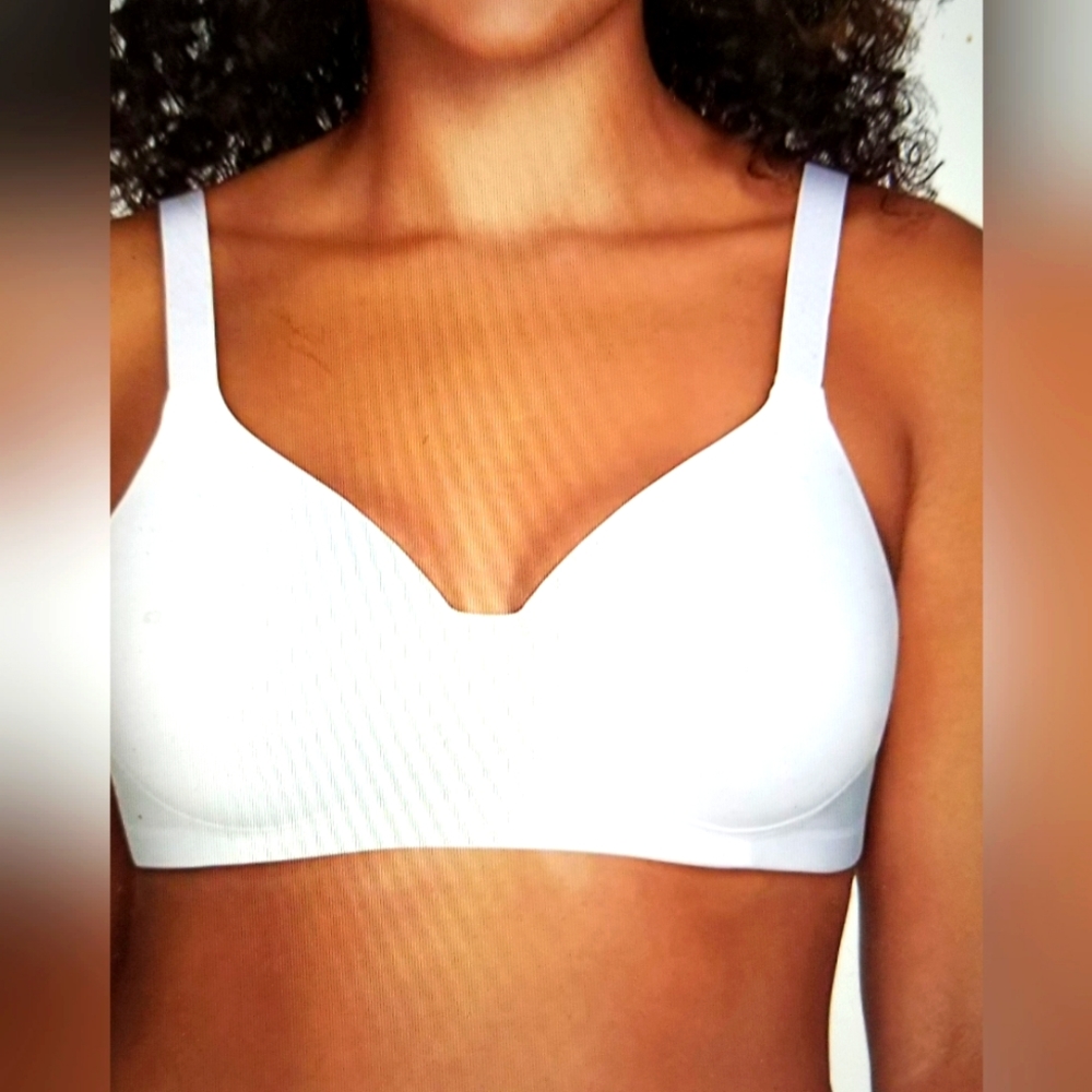 NWT VANITY FAIR FULL FIGURE BEAUTY BACK SMOOTHING BRA WHITE 36C